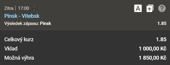 Pinskiye-Yastreby-vs- Vitebsk-tiket